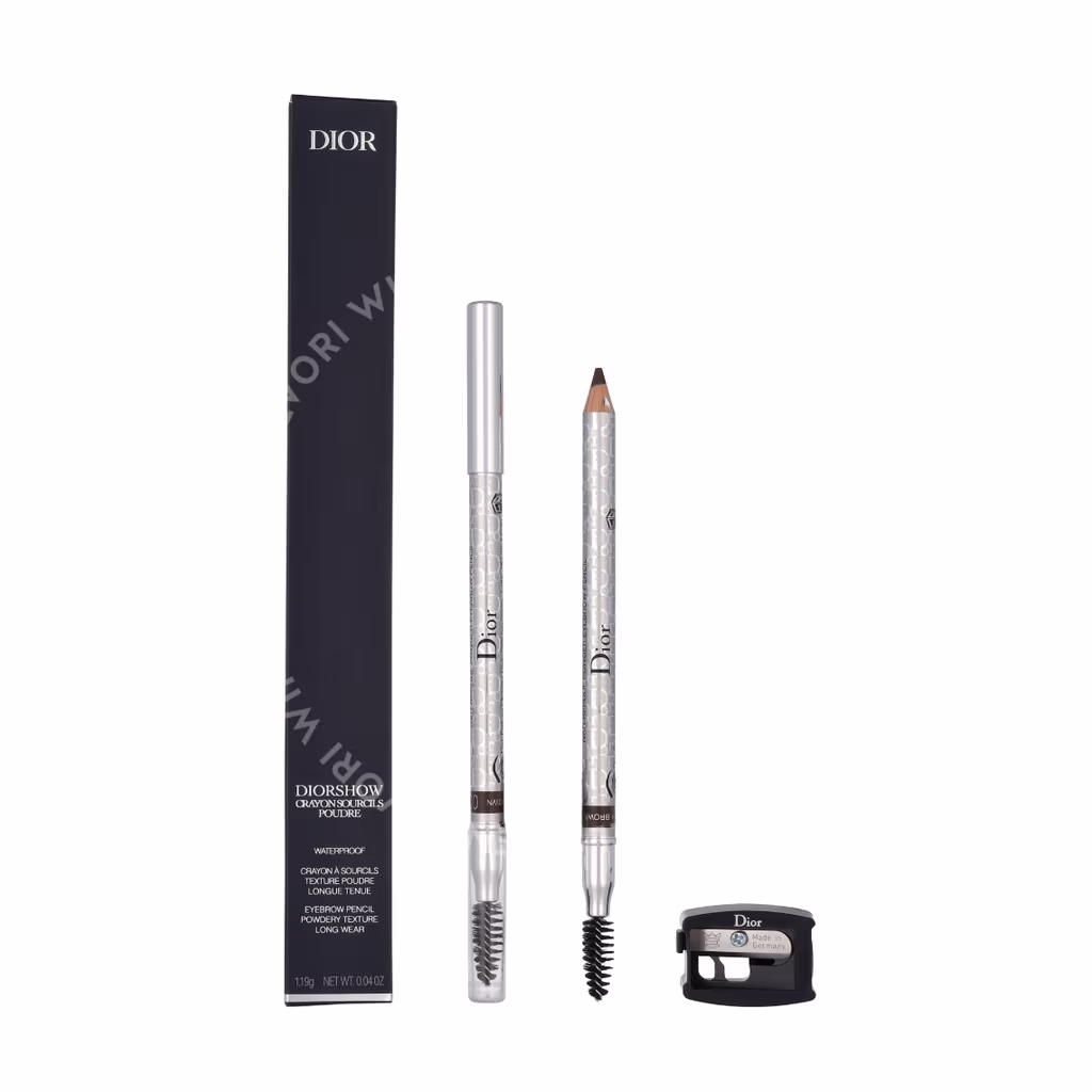 Christian Dior Dior Diorshow Crayon Sourcils Poudre WP Eyebrow Pencil — #032 Dark  Brown — foto 3