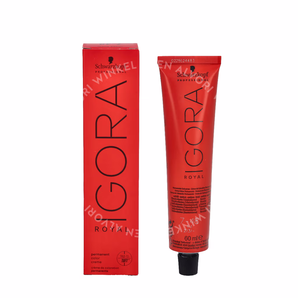Schwarzkopf Schwarzkopf Igora Royal Permanent Color Creme — 7-48 — foto 3