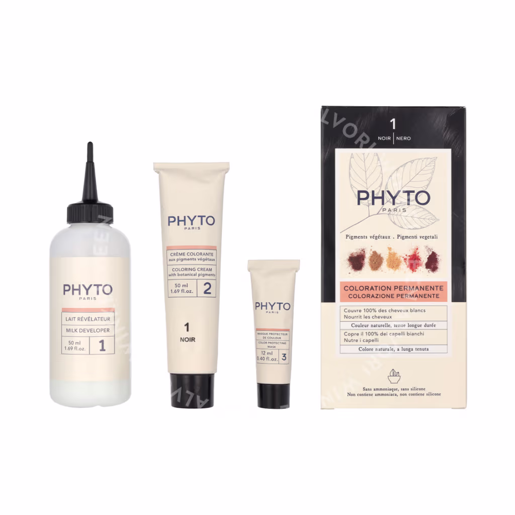 Phyto Phyto Phytocolor Permanent Color — #01 Black — foto 3
