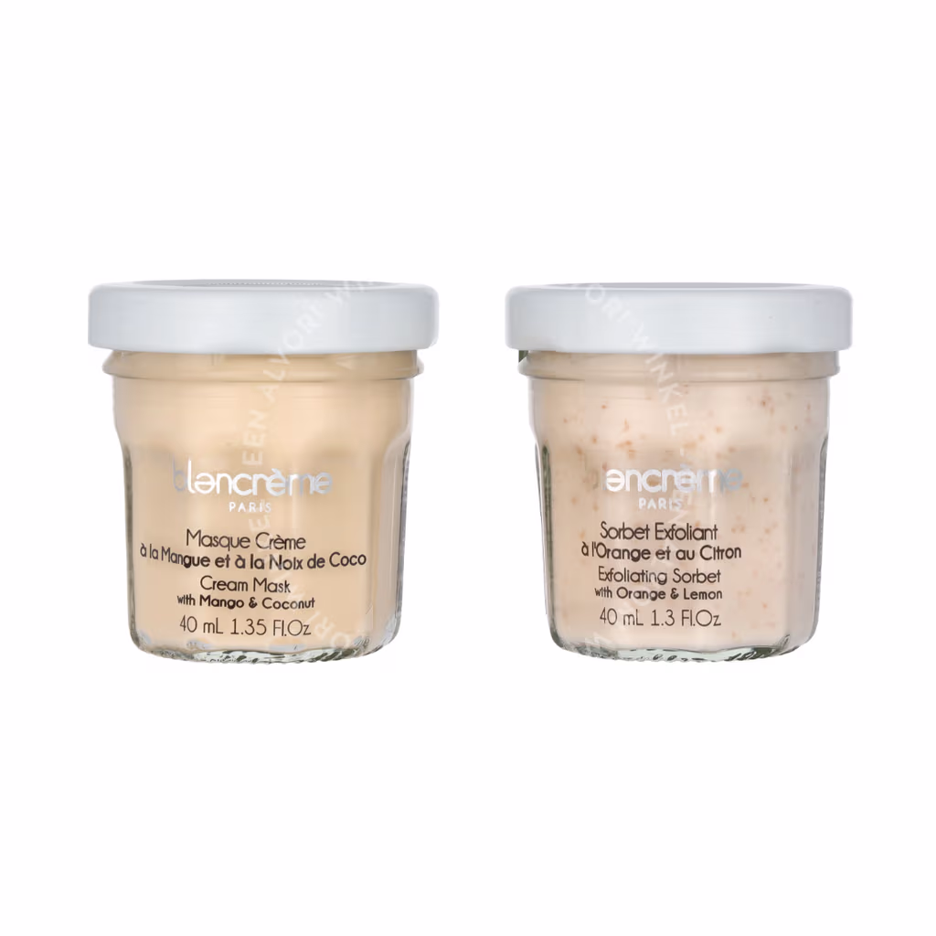 Blancreme Blancreme Exfoliating Sobet + Cream Mask Duo
