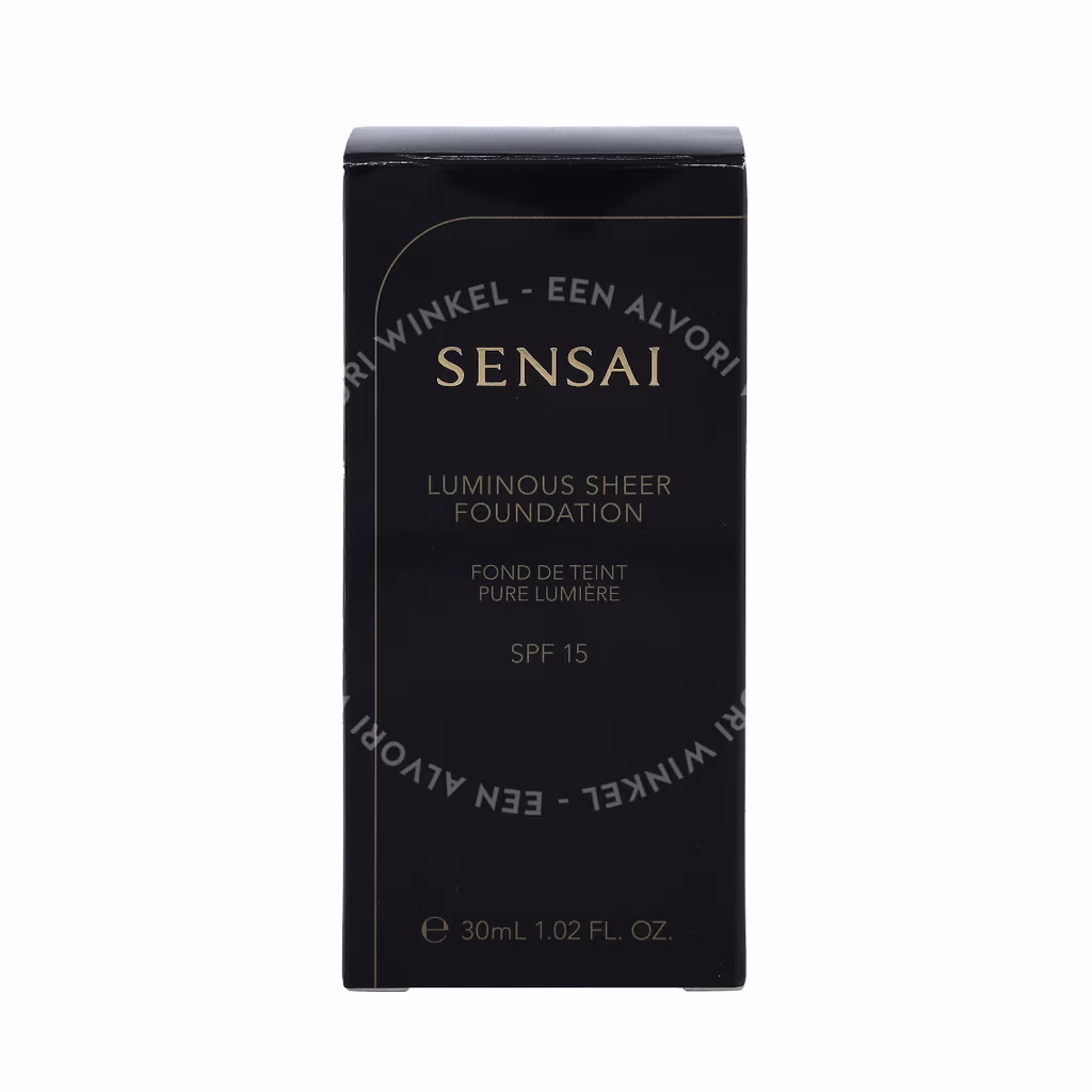 Sensai Sensai Luminous Sheer Foundation SPF15 — #202 Ochre Beige — foto 2