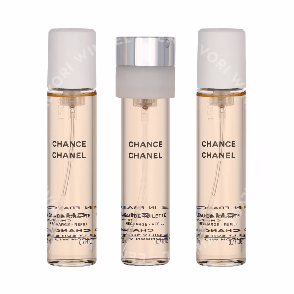 Chanel Chanel Chance Twist And Spray — 3x Edt Spray Refill 20Ml - Twist and Spray