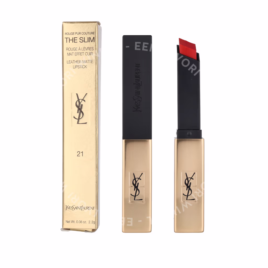 Yves Saint Laurent YSL Rouge Pur Couture The Slim Lipstick — #21 Rouge Paradoxe — foto 3