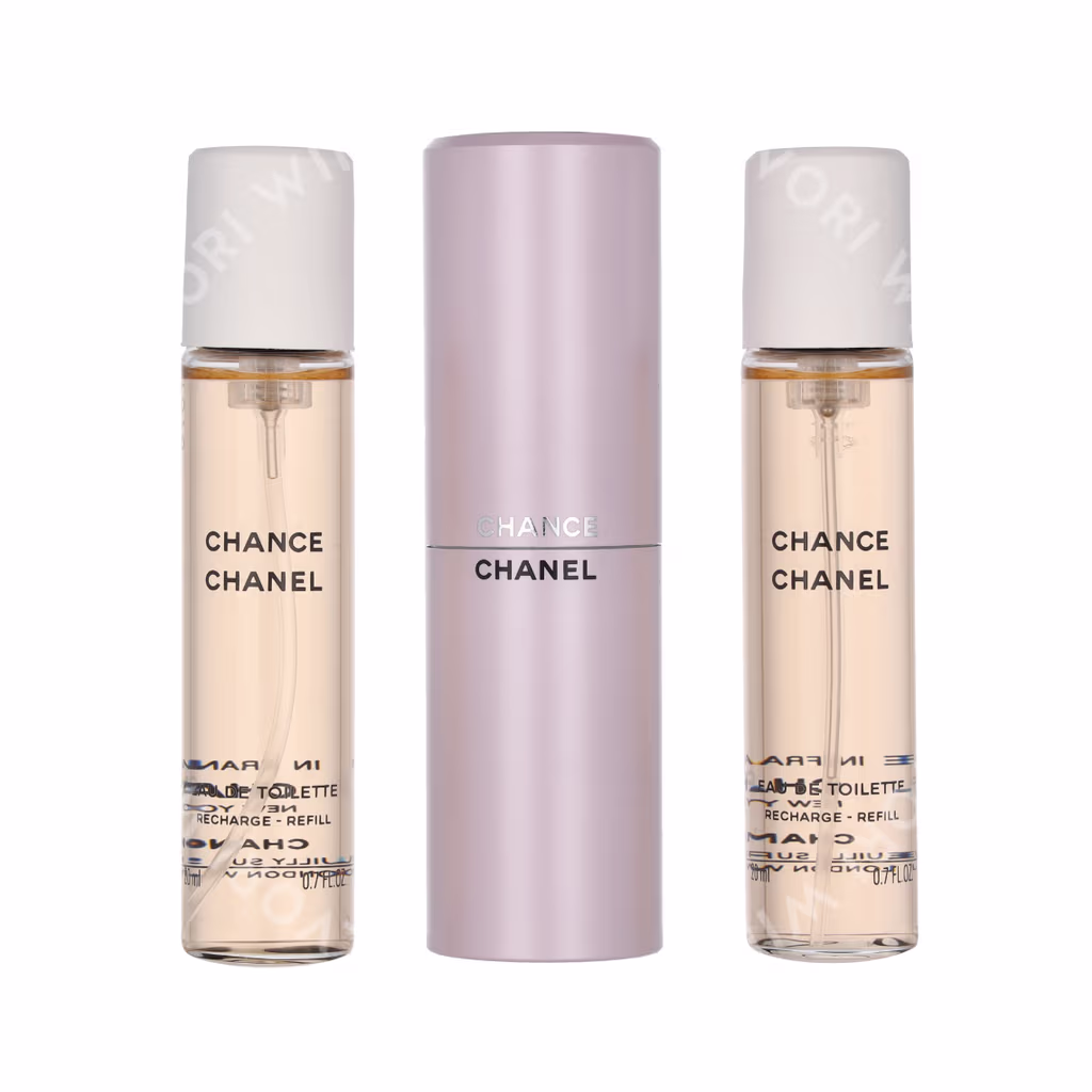 Chanel Chanel Chance Twist And Spray — edt spray20 + 2x edt spray refill20