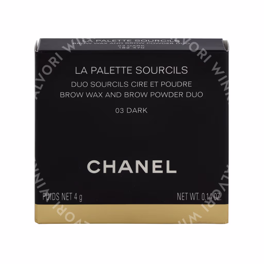 Chanel Chanel La Palette Sourcils Brow Powder Duo — #03 Dark — foto 2