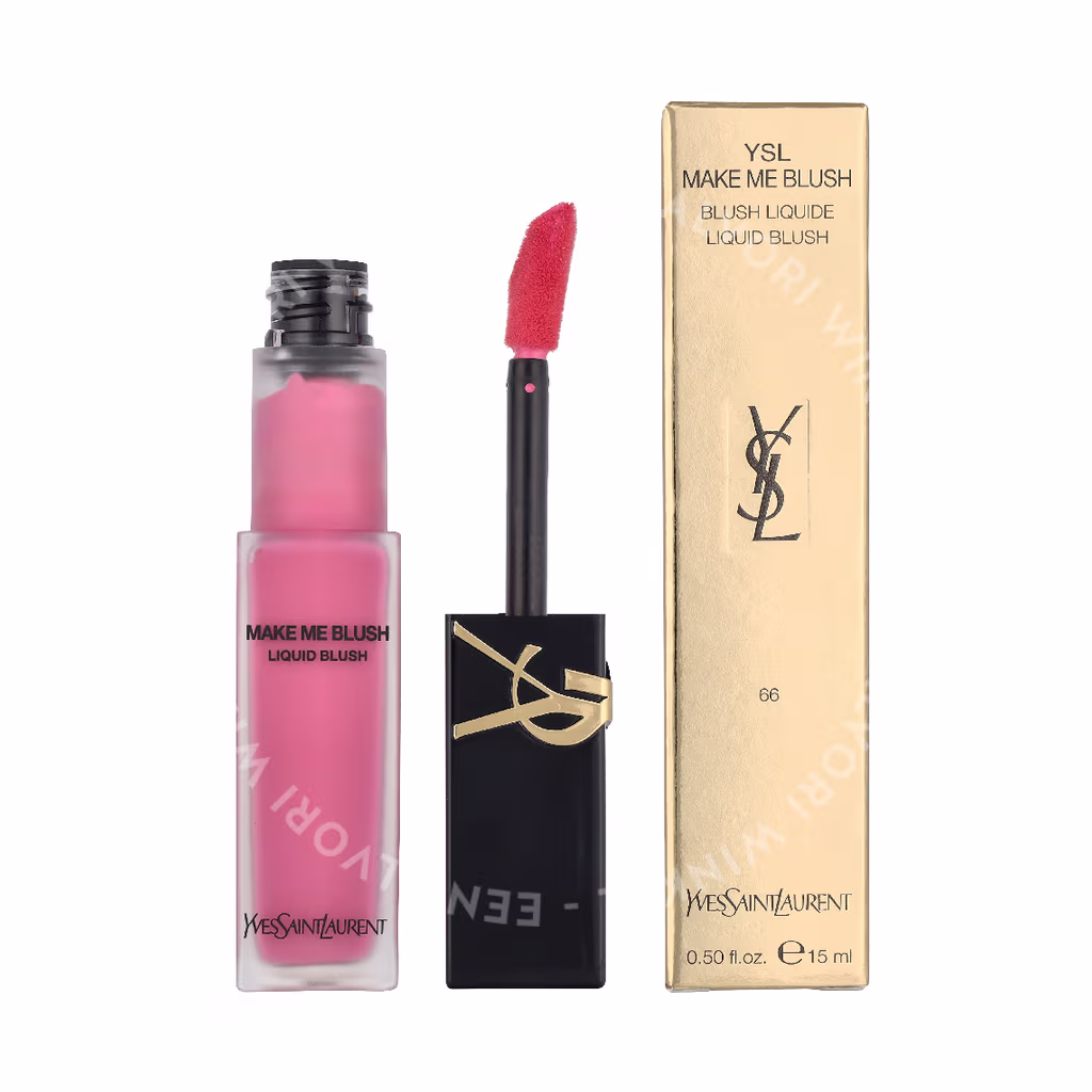 Yves Saint Laurent YSL Make Me Blush Liquid — #66 Fuchsia Fling — foto 3