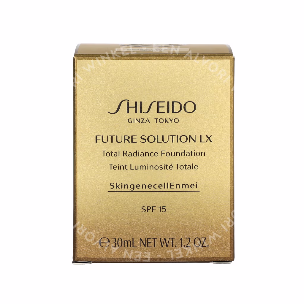 Shiseido Shiseido Future Solution LX Total Radiance Foundation SPF15 — #03 Rose — foto 2