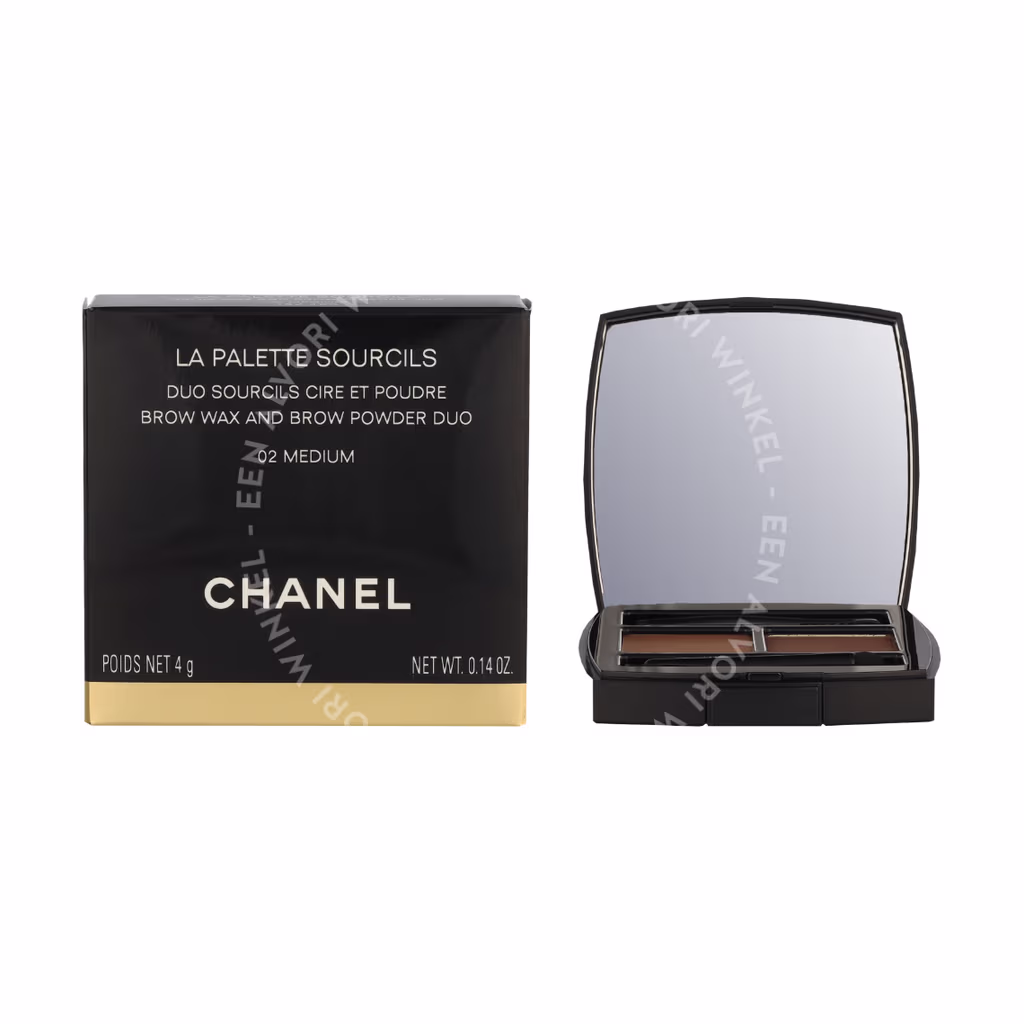 Chanel Chanel La Palette Sourcils Brow Powder Duo — #02 Medium — foto 3