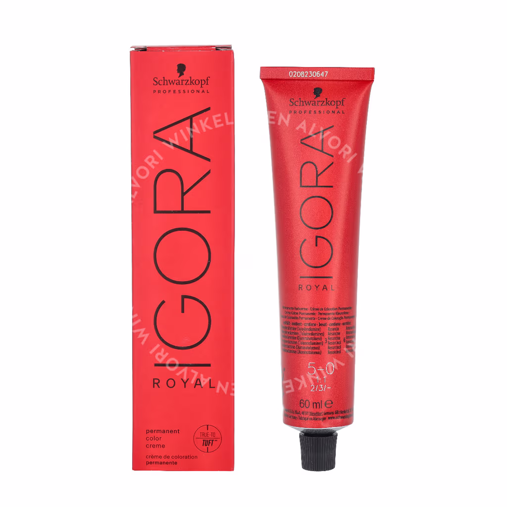 Schwarzkopf Schwarzkopf Igora Royal Permanent Color Creme — 5-0 — foto 3