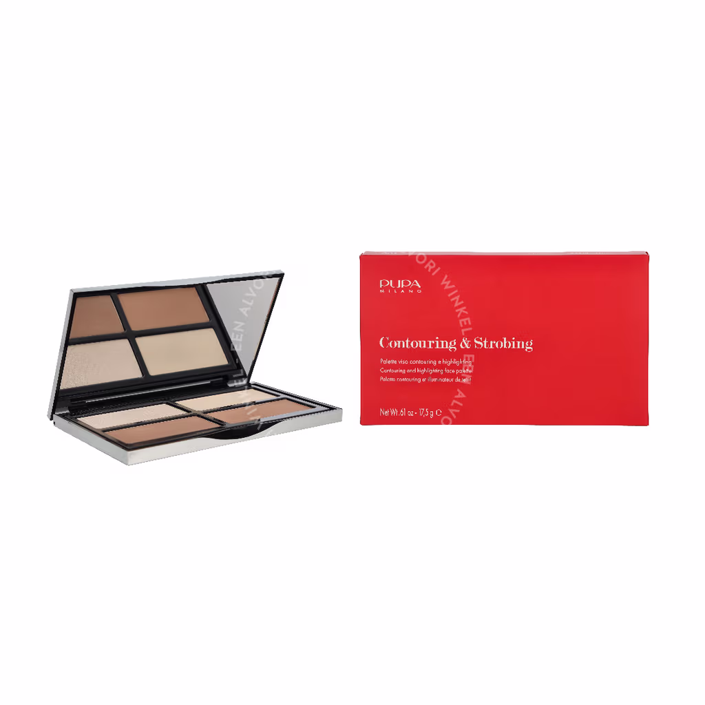 Pupa Milano Pupa Contouring & Strobing Powder Palette — #001 Light Skin — foto 3