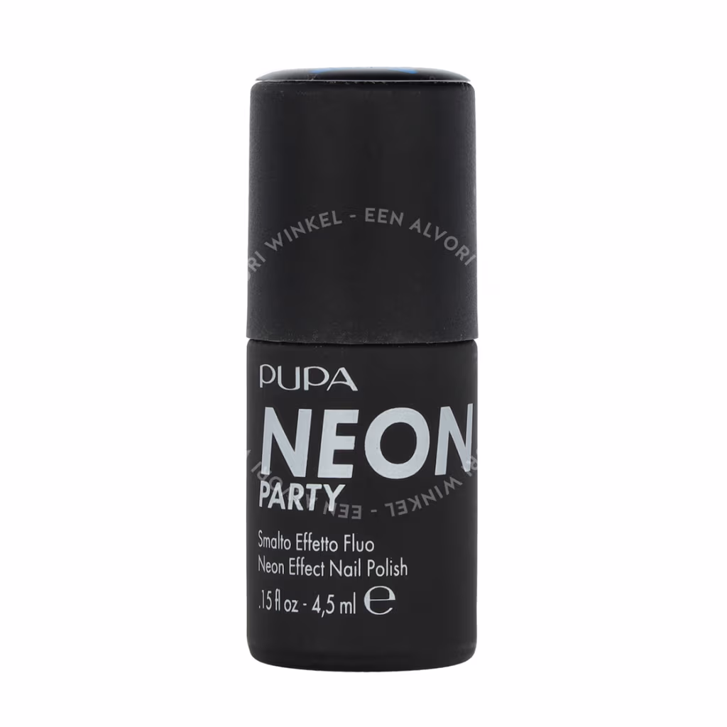 Pupa Milano Pupa Neon Party Nail Polish — #100 Mykonos Blue — foto 2