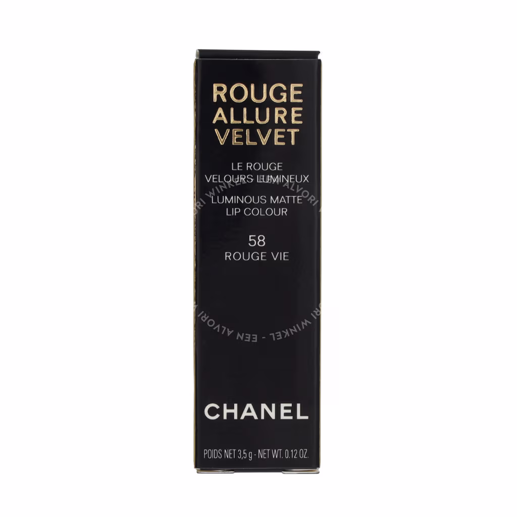 Chanel Chanel Rouge Allure Velvet Luminous Matte Lip Colour — #58 Rouge Vie — foto 2