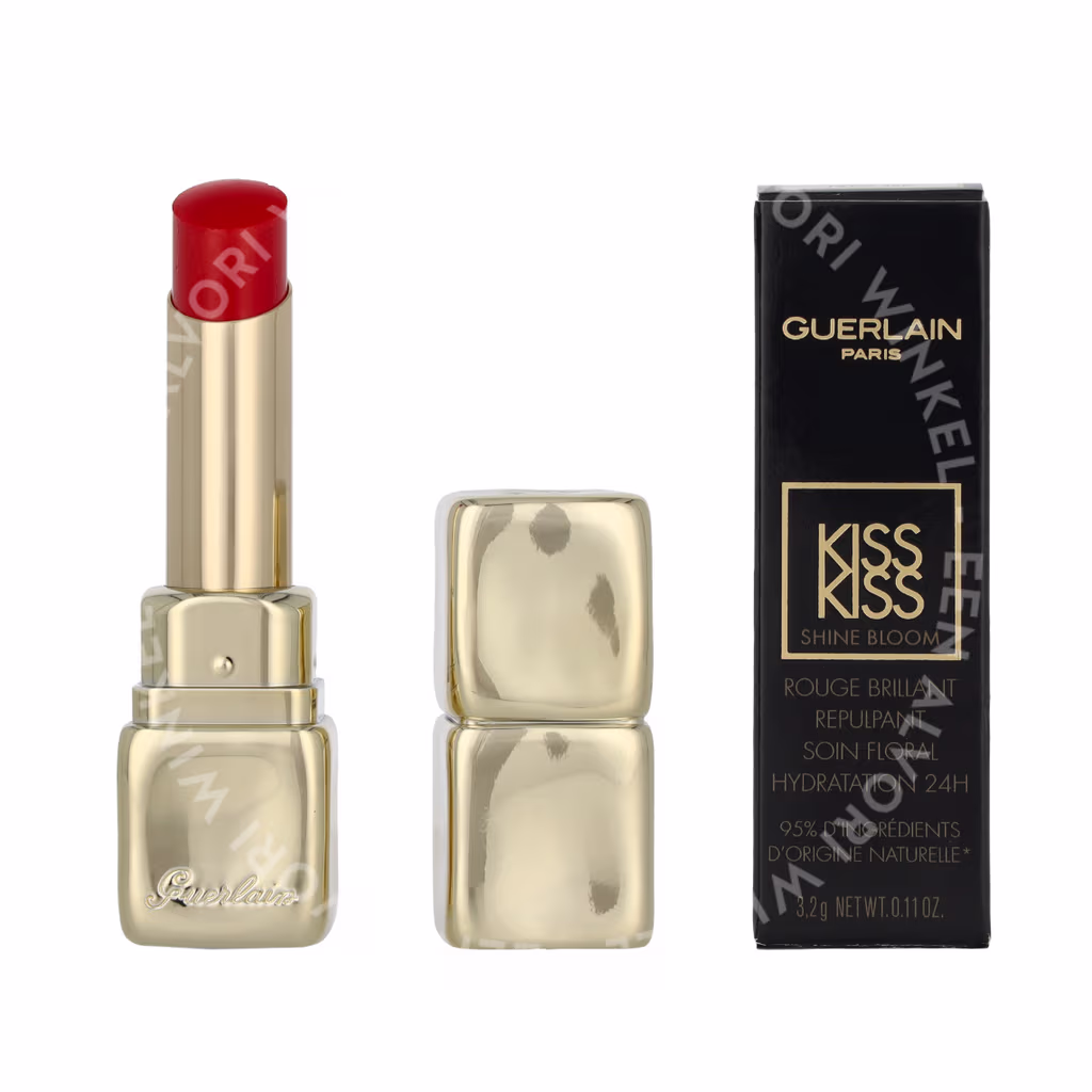 Guerlain Guerlain Kiss Kiss Shine Bloom Lip Colour — #709 Petal Red — foto 3