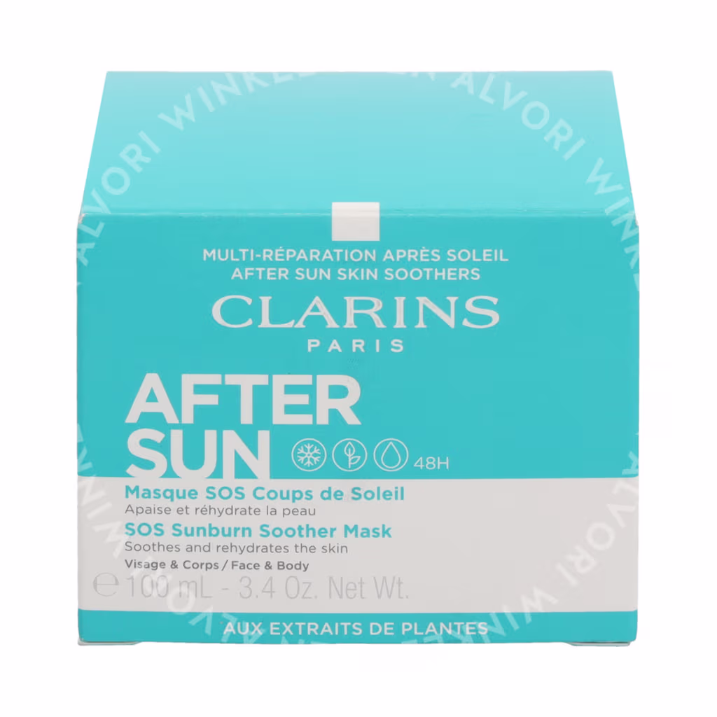 Clarins Clarins After Sun SOS Sunburn Soother Mask — Cheeky Peachy — foto 2