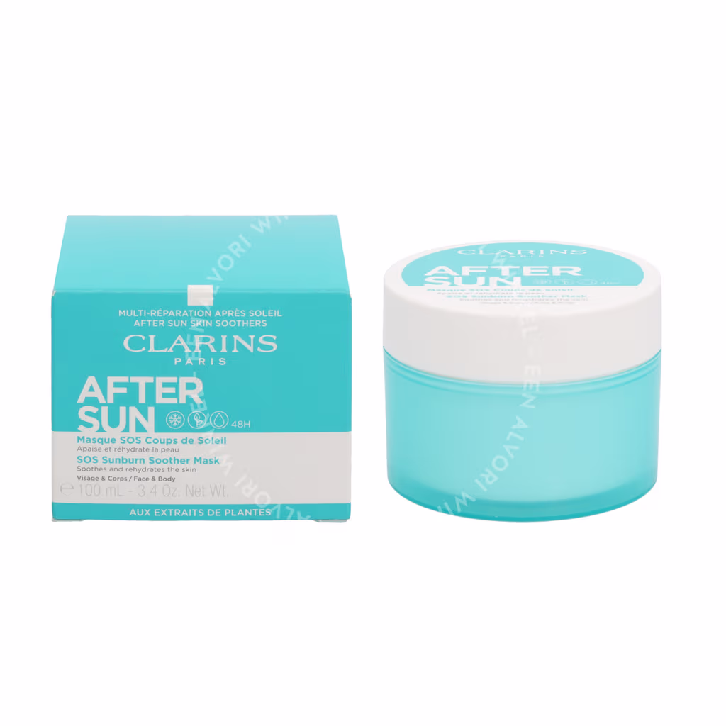 Clarins Clarins After Sun SOS Sunburn Soother Mask — Cheeky Peachy — foto 3