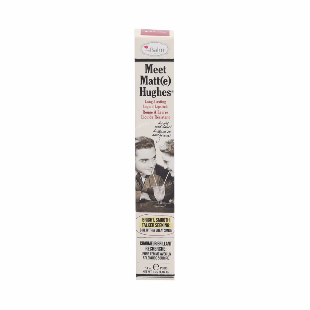 The Balm The Balm Meet Matte Hughes Liquid Lipstick — Dedicated - Long Lasting - Bright,Smooth — foto 2