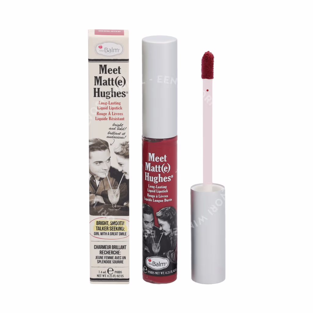 The Balm The Balm Meet Matte Hughes Liquid Lipstick — Dedicated - Long Lasting - Bright,Smooth — foto 3