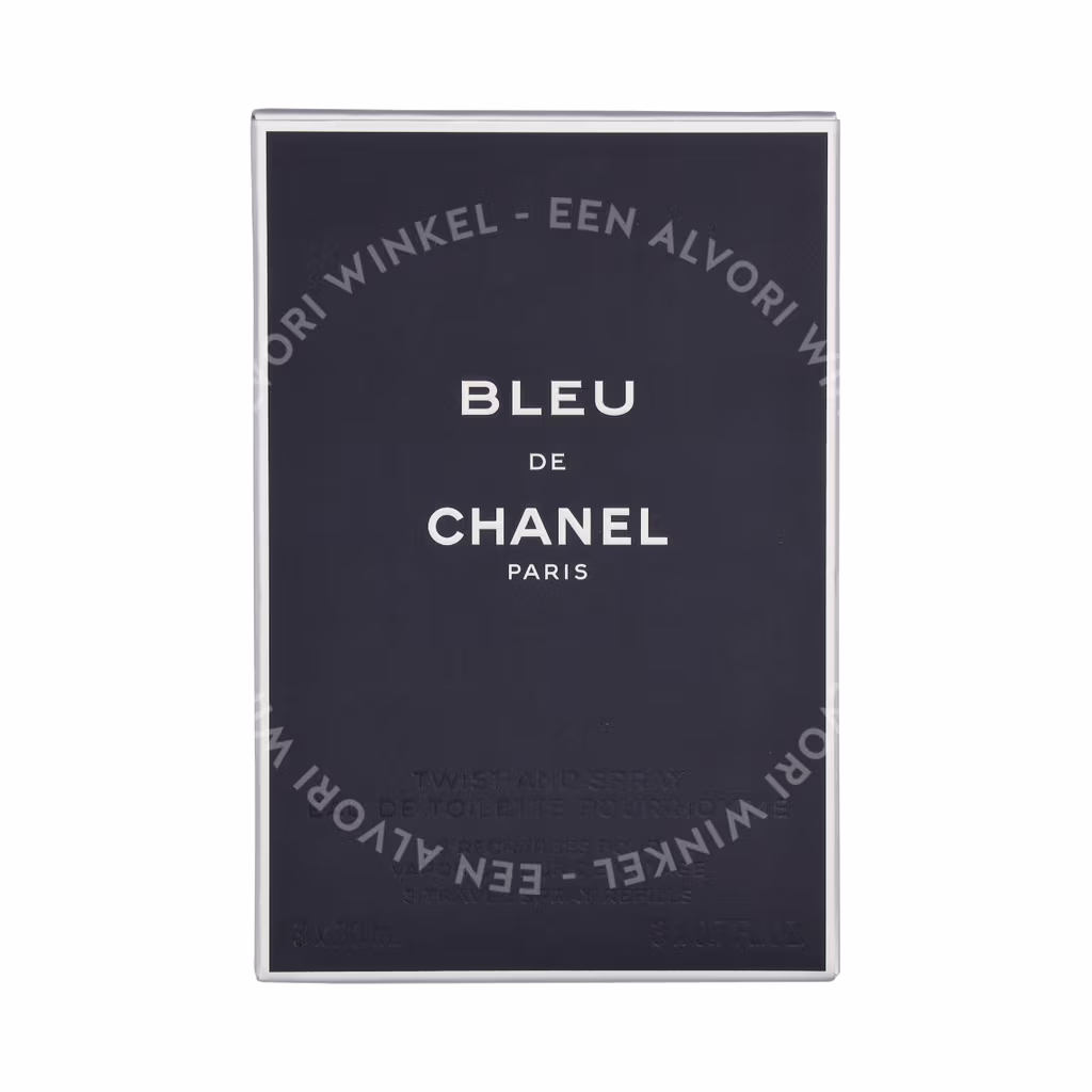 Chanel Chanel Bleu De Chanel Pour Homme Giftset — 3x Edt Spray Refill 20ml - Twist and Spray - Travel Sprays — foto 2