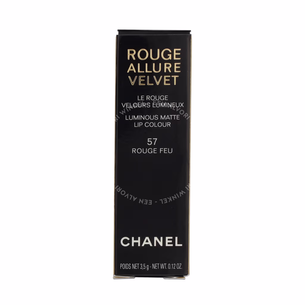 Chanel Chanel Rouge Allure Velvet Luminous Matte Lip Colour — #57 Rouge Feu — foto 2
