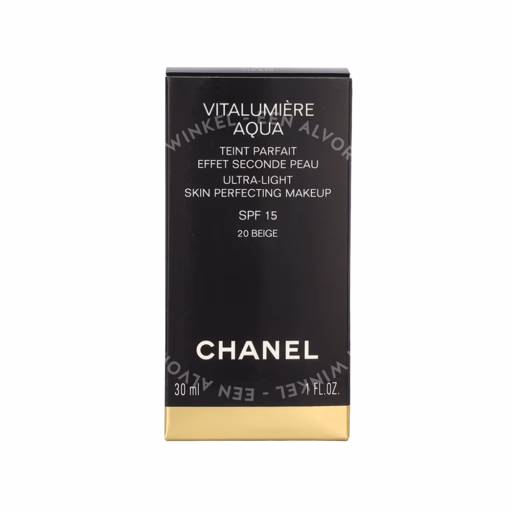 Chanel Chanel Vitalumiere Aqua Ultra-Light Makeup SPF15 — #20 Beige — foto 2