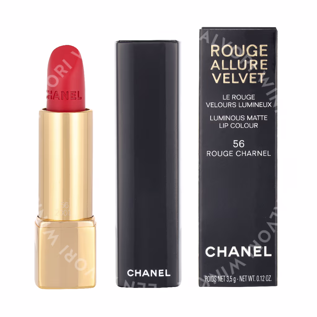 Chanel Chanel Rouge Allure Velvet Luminous Matte Lip Colour — #56 Rouge Charnel — foto 3