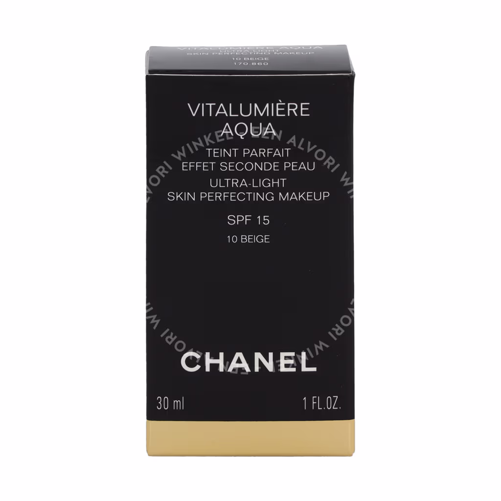 Chanel Chanel Vitalumiere Aqua Ultra-Light Makeup SPF15 — #10 Beige — foto 2