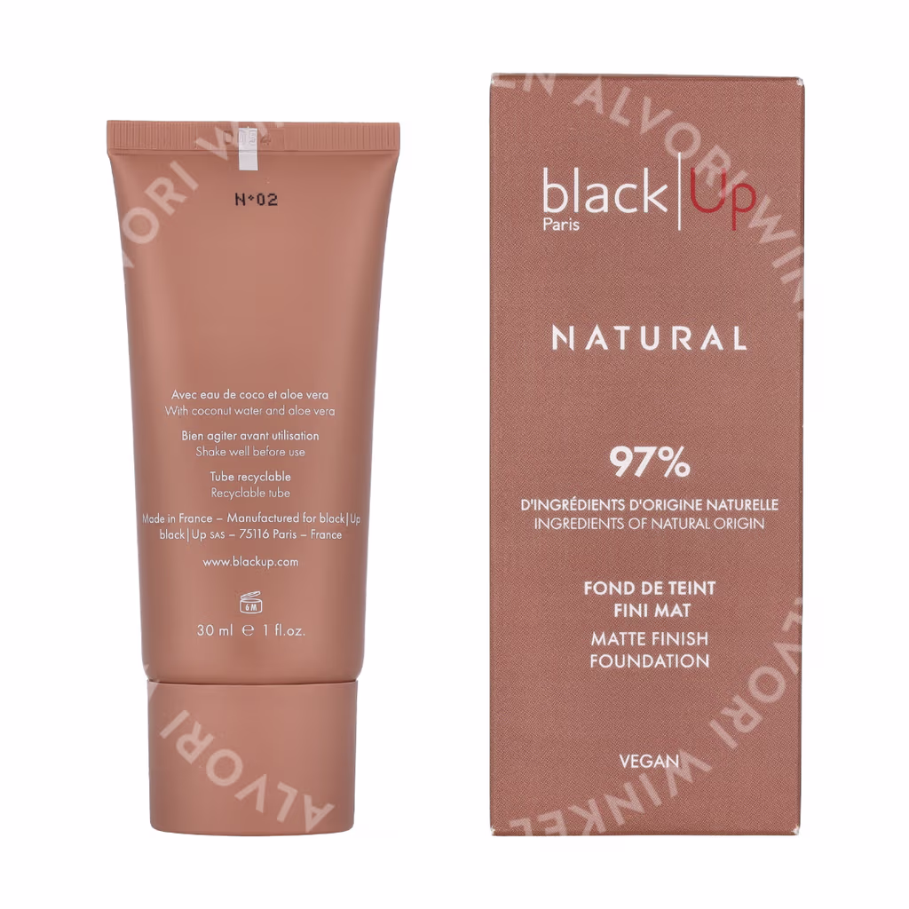 Black Up Black Up Mat Finish Foundation — #02 — foto 3