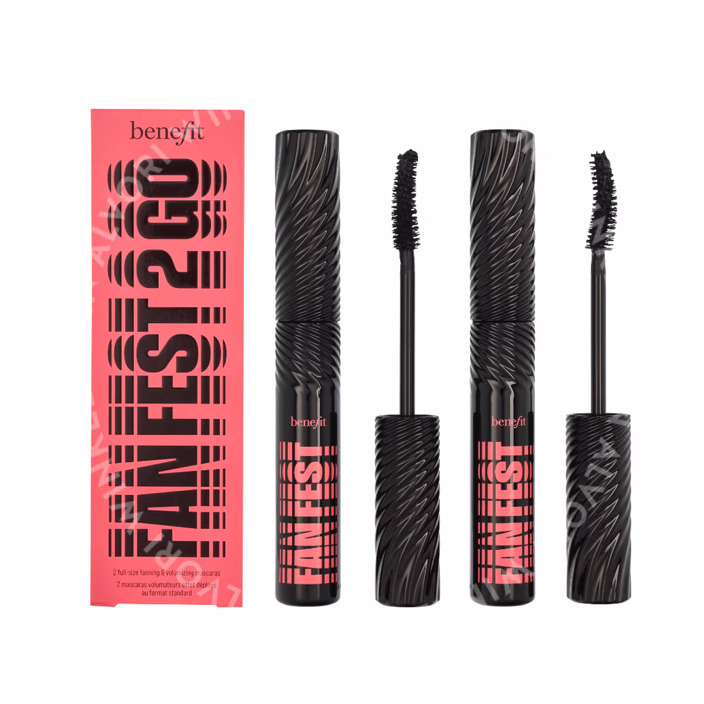 Benefit Benefit Fan Fest Fanning & Volumizing Mascara Duo Set — foto 3