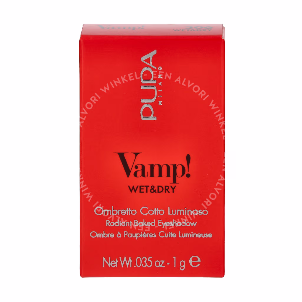 Pupa Milano Pupa Vamp! Wet & Dry Eyeshadow — #306 Bon-Ton Blue — foto 2