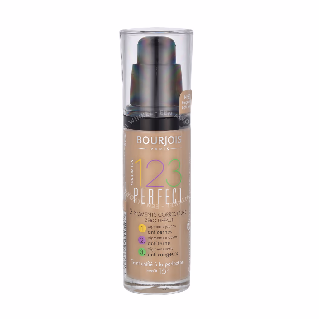 Bourjois Bourjois 123 Perfect Flawless Complexion 16Hrs — #53 Beige Clair — foto 2