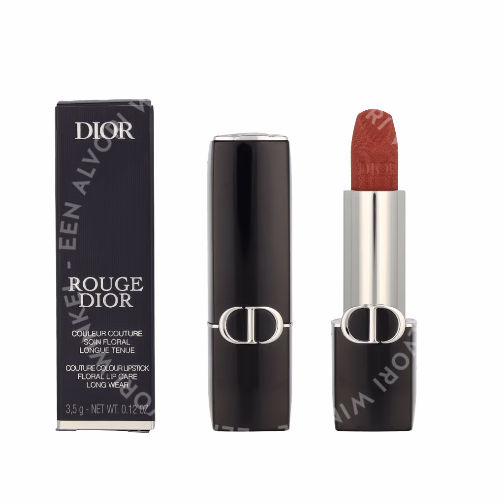 Christian Dior Dior Rouge Dior Velvet Lipstick — #100 Nude Look — foto 3