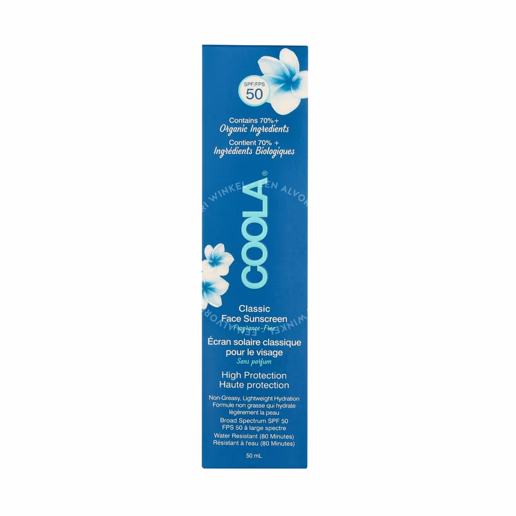 Coola Coola Classic Sunscreen Face Moisturizer SPF50 — Fragrance-Free — foto 2