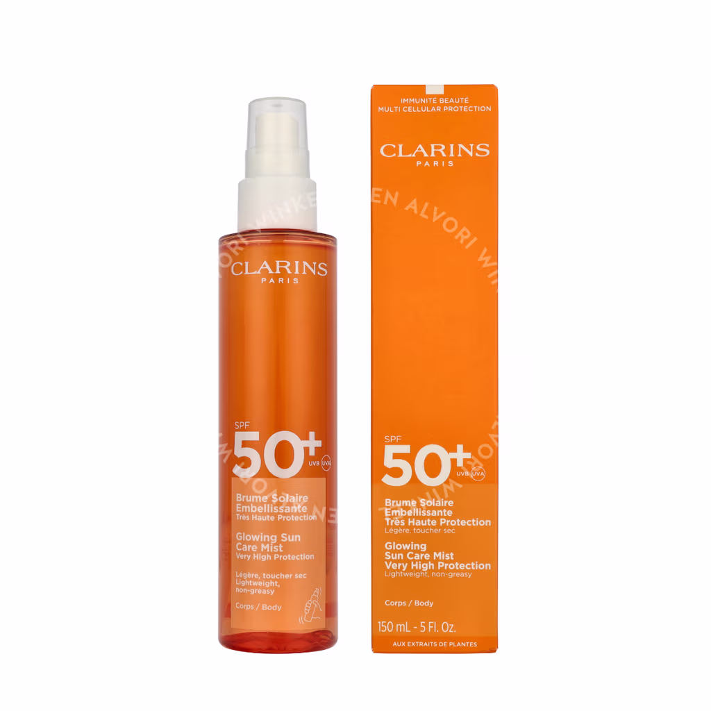 Clarins Clarins Glowing Sun Care Mist SPF50+ — foto 3