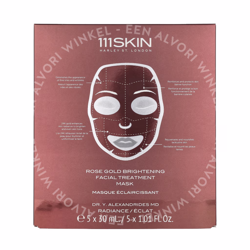 111Skin 111SKIN Rose Gold Brightening Facial Treatment Mask Set — foto 2