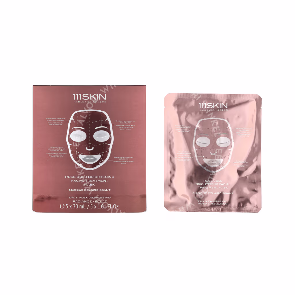 111Skin 111SKIN Rose Gold Brightening Facial Treatment Mask Set — foto 3