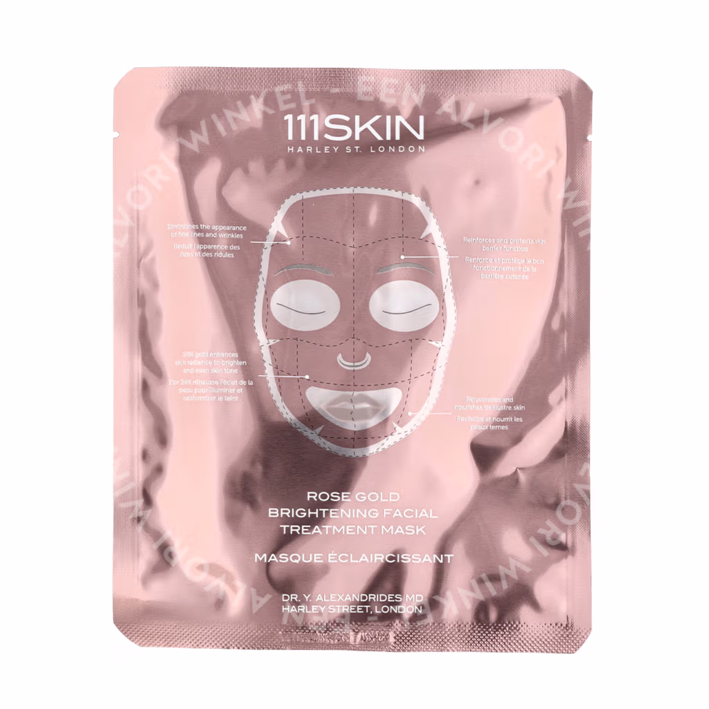 111Skin 111SKIN Rose Gold Brightening Facial Treatment Mask Set