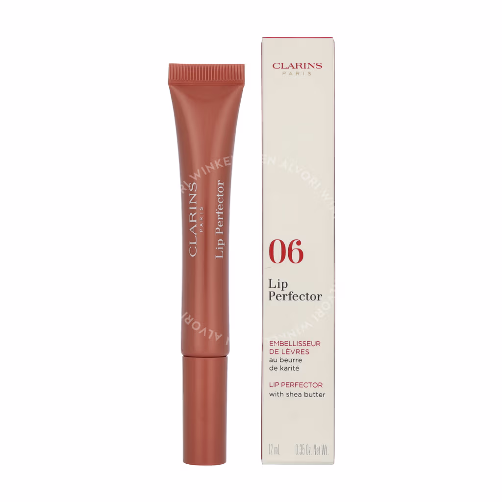 Clarins Clarins Natural Lip Perfector — #06 Rosewood Shimmer — foto 3