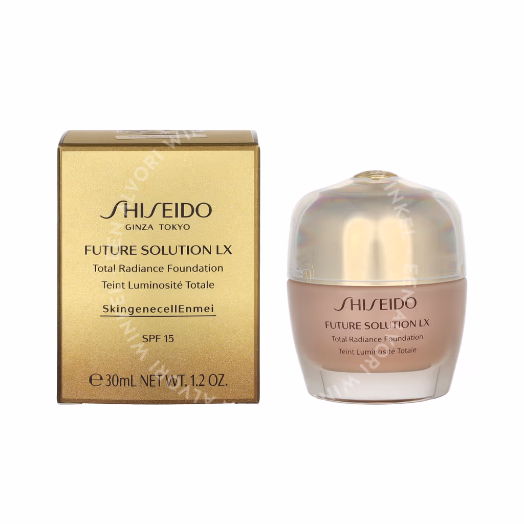 Shiseido Shiseido Future Solution LX Total Radiance Foundation SPF15 — #04 Rose — foto 3
