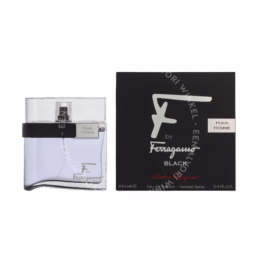 Ferragamo S. Ferragamo F By Ferragamo Black Edt Spray — foto 3