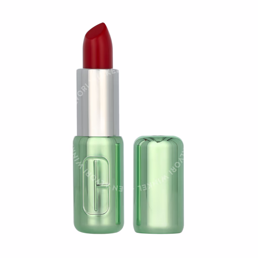 Clinique Clinique Pop Longwear Shine Lipstick — #08 Cherry Pop