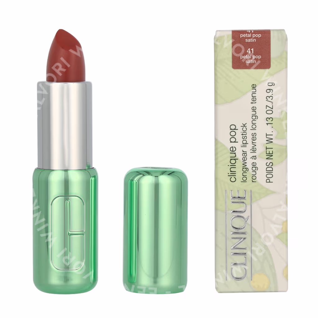 Clinique Clinique Pop Longwear Satin Lipstick — #41 Petal Pop — foto 3