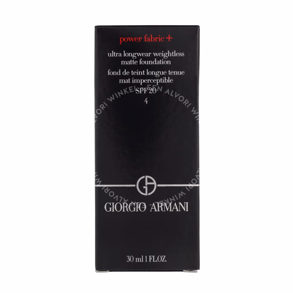 Armani Armani Power Fabric+ Ultra Longwear Matte Foundation SPF20 — #4 — foto 2