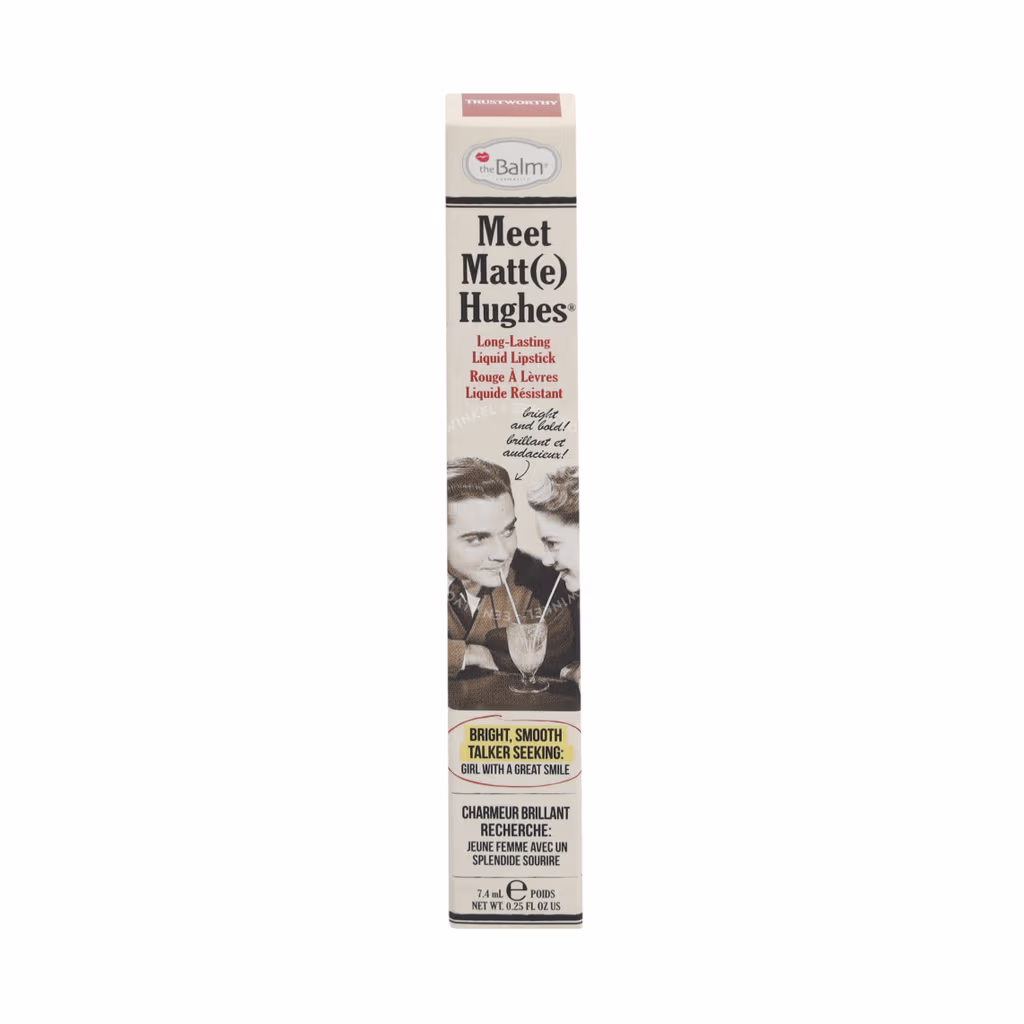 The Balm The Balm Meet Matte Hughes Liquid Lipstick — Trustworthy - Long Lasting - Bright,Smooth — foto 2