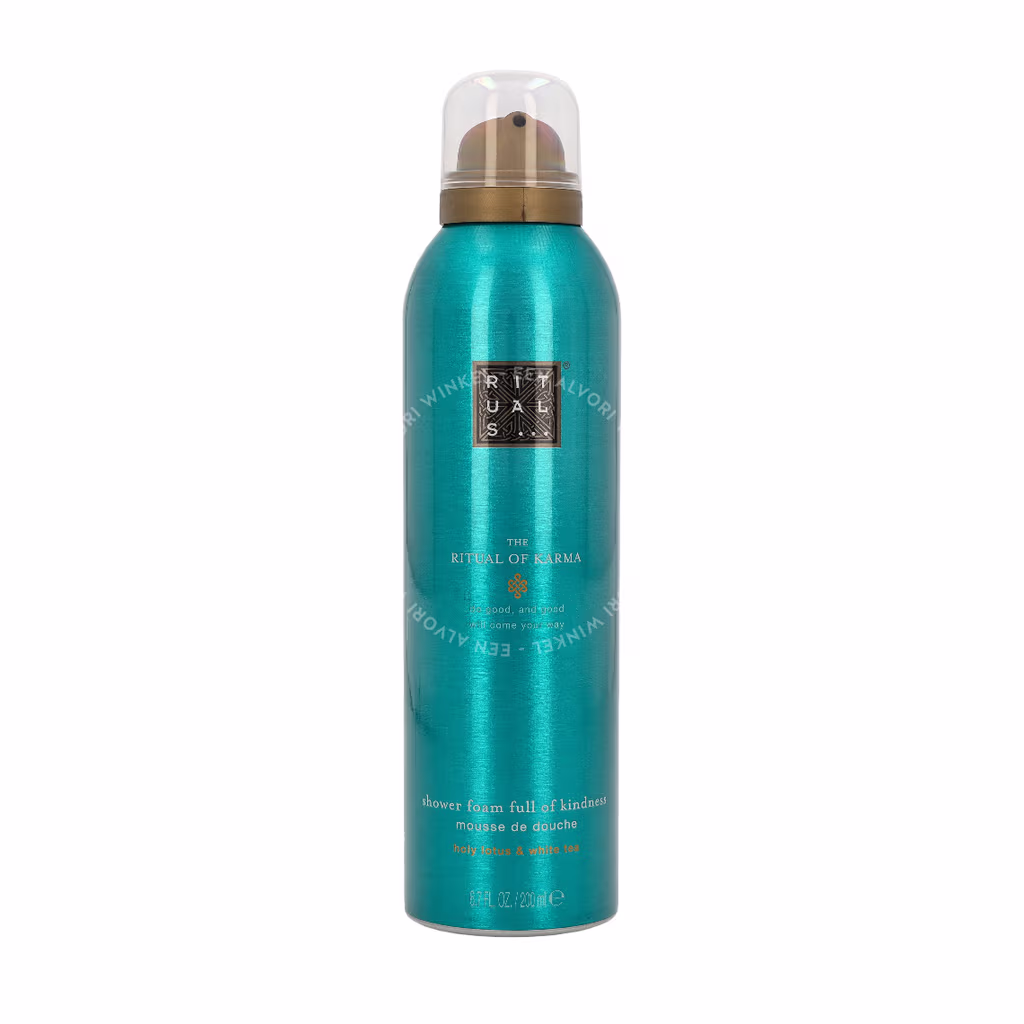 Rituals Rituals Karma Shower Foam Full Of Kindness — Holy Lotus  & Organic White Tea