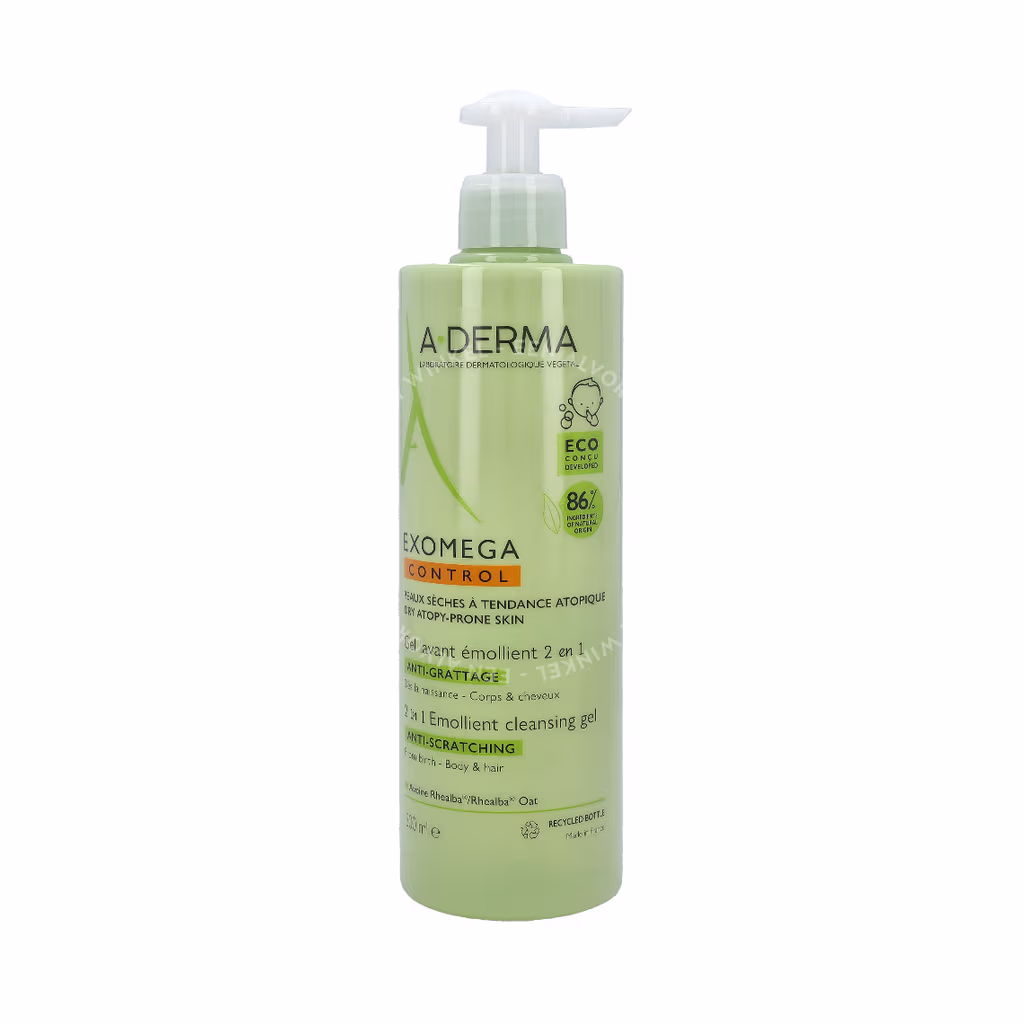 A-Derma A-Derma Exomega Control Emollient Cleansing Gel 2 in 1