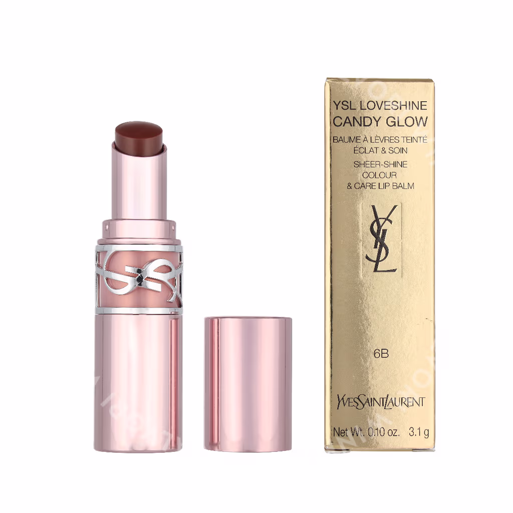 Yves Saint Laurent YSL Loveshine Candy Glow Lip Gloss — #6B Brown Nude — foto 3