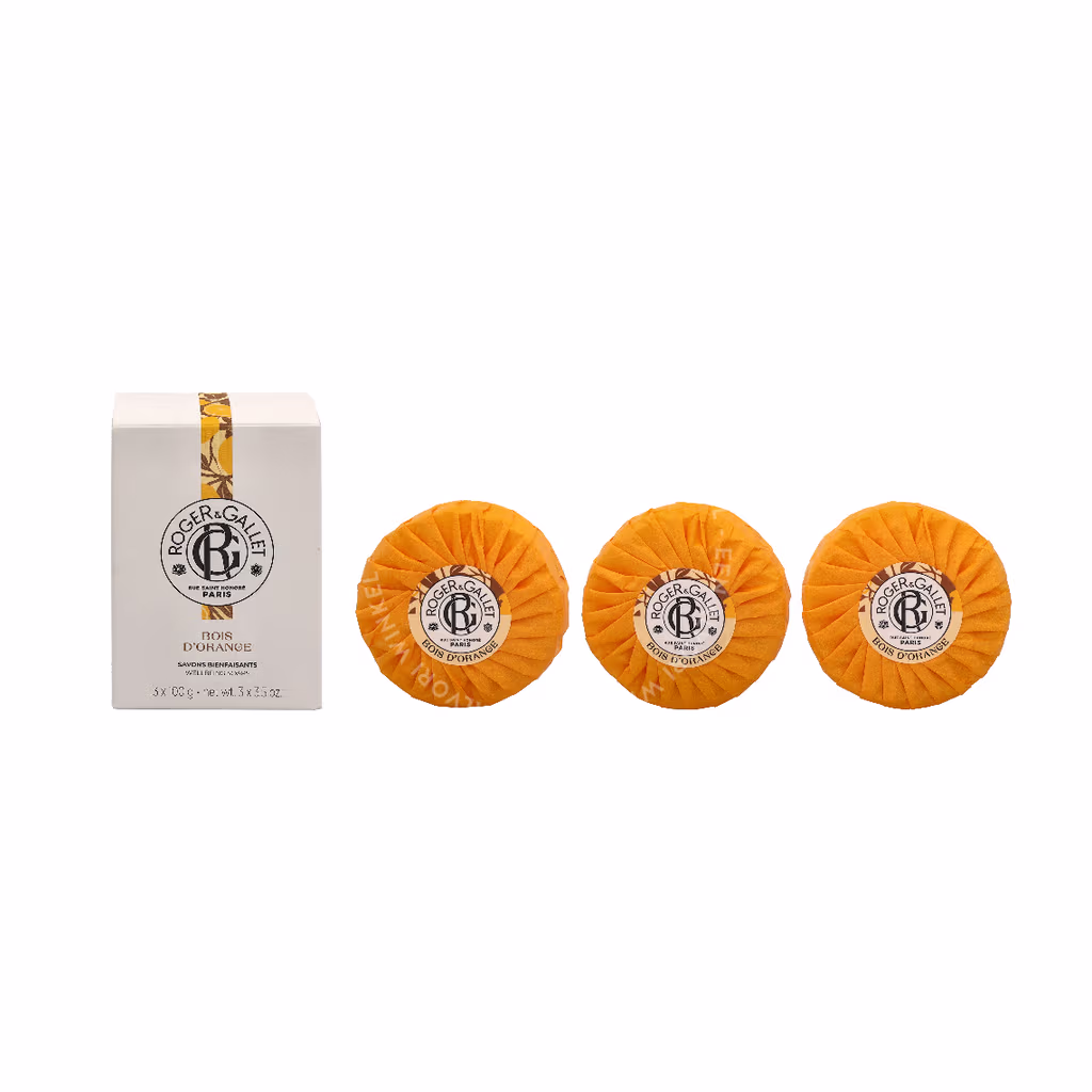 Roger & Gallet Roger & Gallet Bois D'Orange Soap Bar Set — foto 3