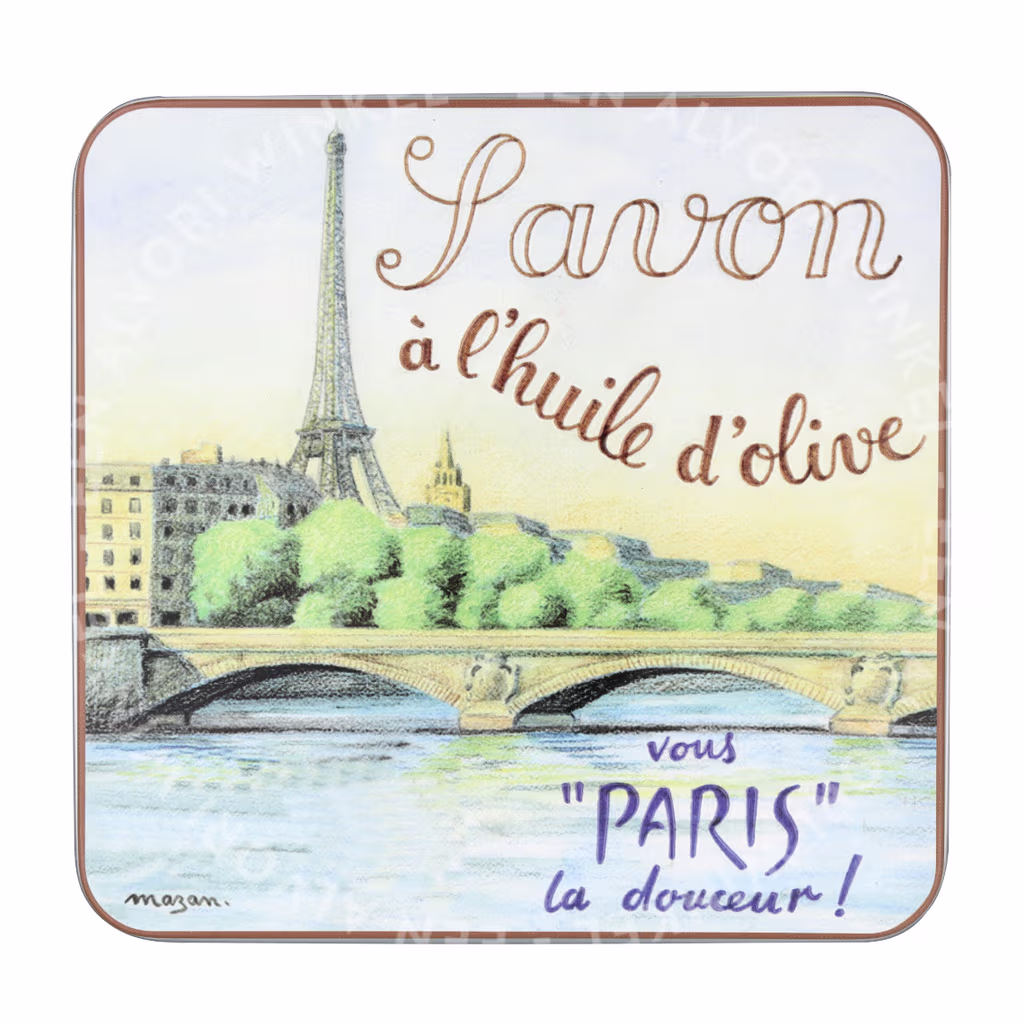 La Savonnerie De Nyons La Savonnerie De Nyons Soap Bar Set 4 Pcs - Eiffel Tower — foto 2