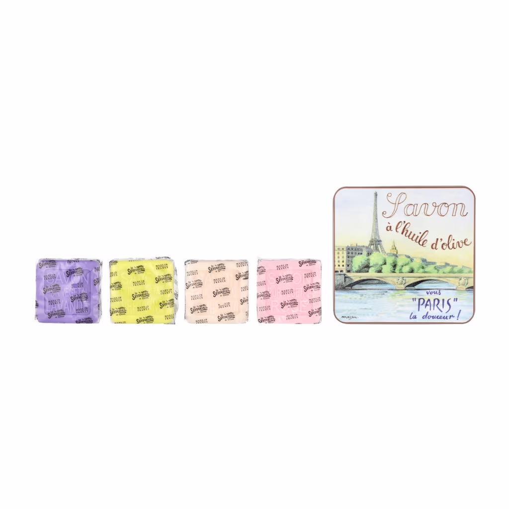 La Savonnerie De Nyons La Savonnerie De Nyons Soap Bar Set 4 Pcs - Eiffel Tower — foto 3