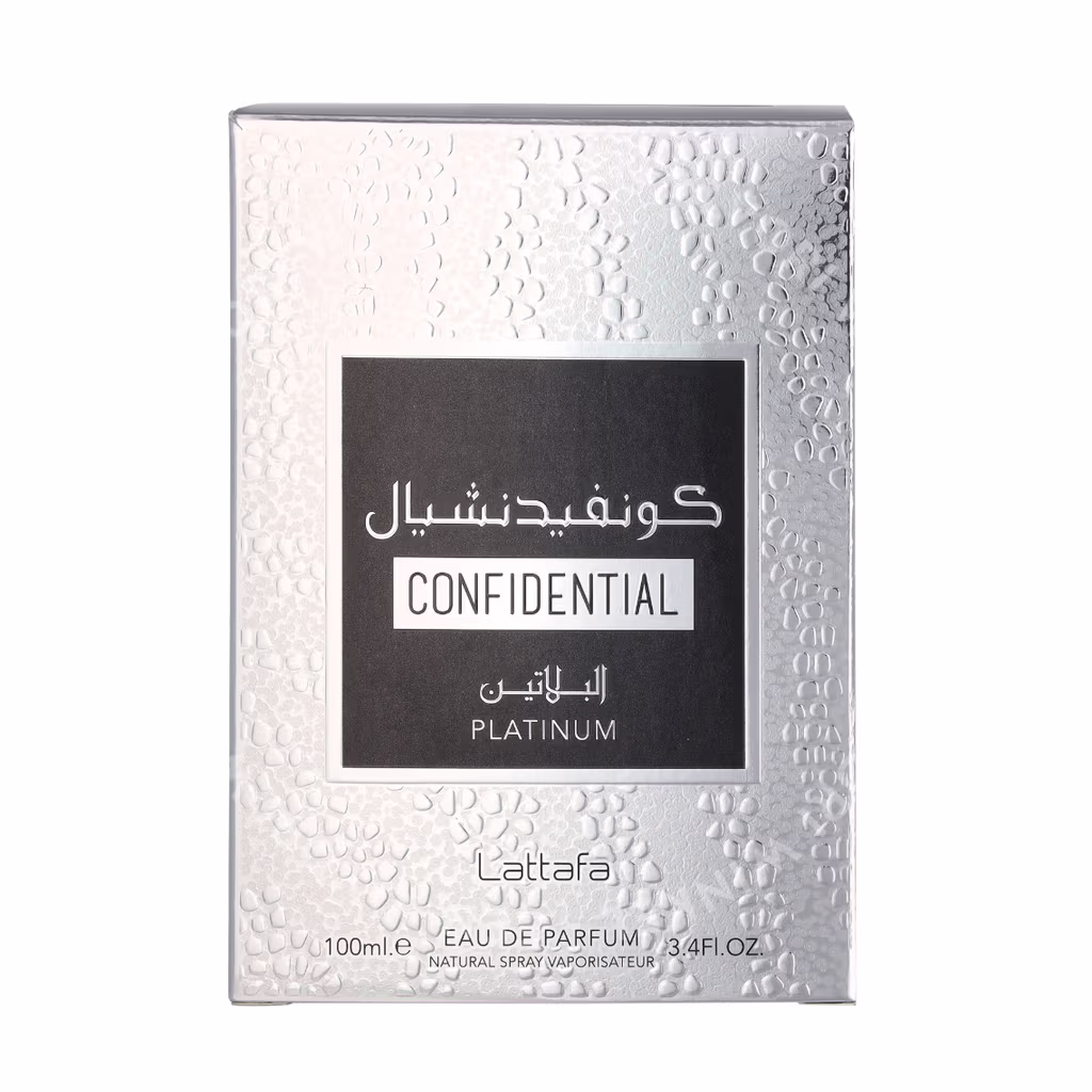 Lattafa Lattafa Confidential Platinum Edp Spray — foto 2